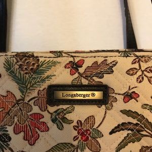 ‼️SOLD‼️ Longaberger Autumn Path Tote bag